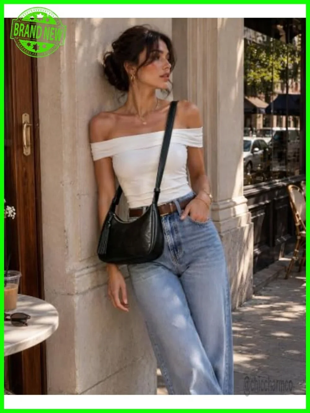 Retro Hobo Shoulder Bag for Women, Vegan Leather Crossbody Purse with Tassel
